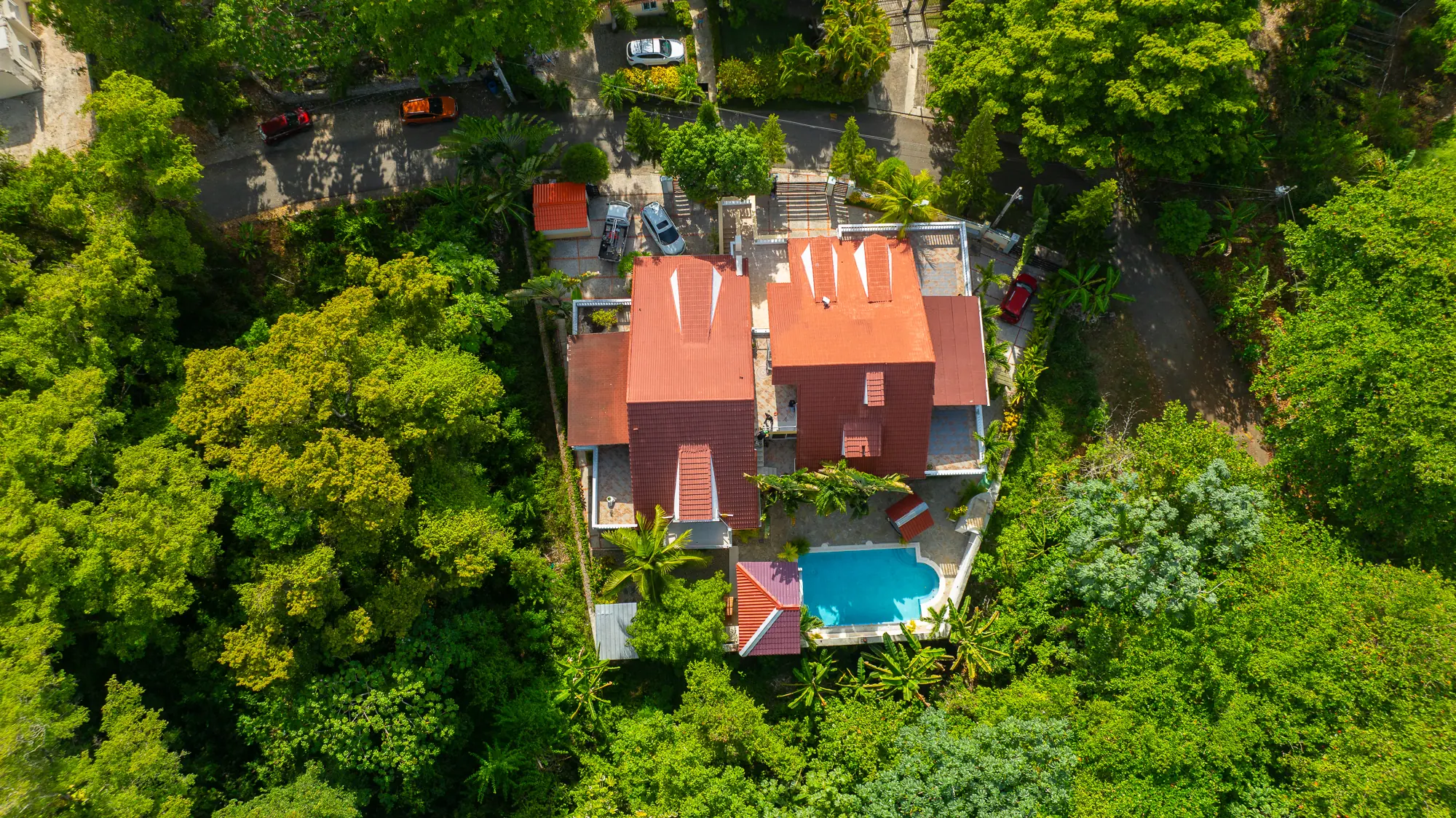 Casa Estrellas Mirabal — Perla Marina from above